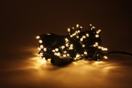 Vánoční LED osvětlení 10 metrů (100 LED) - Teple bílé